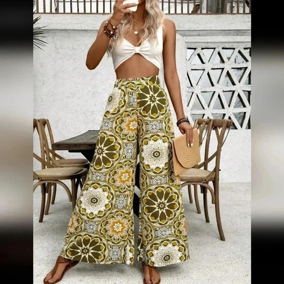 Women Irregular Print Casual Vacation Style - Picture 1 of 6